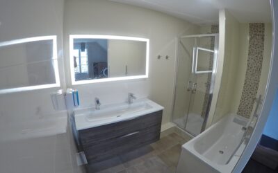 Février 2019 / Encore une belle transformation de salle de bain