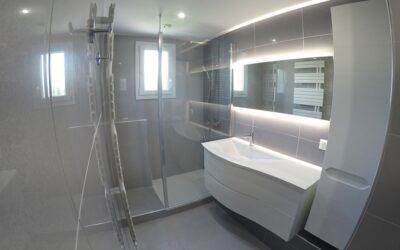 Mai 2019 / Une salle de bain moderne et confortable.