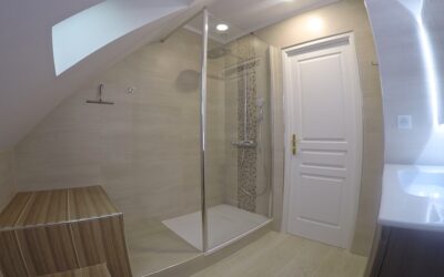 Janv. 2018 / Salle de bain en sous-pente