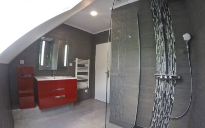 Mai 2018 / Salle de bain en sous-pente