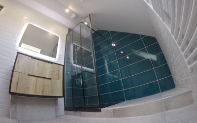 Sept. 2018 / Salle de bain en sous pente