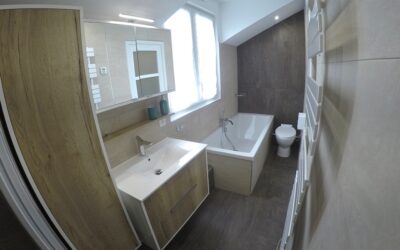 Fev. 2019 / Une salle de bain deux fois plus grande !